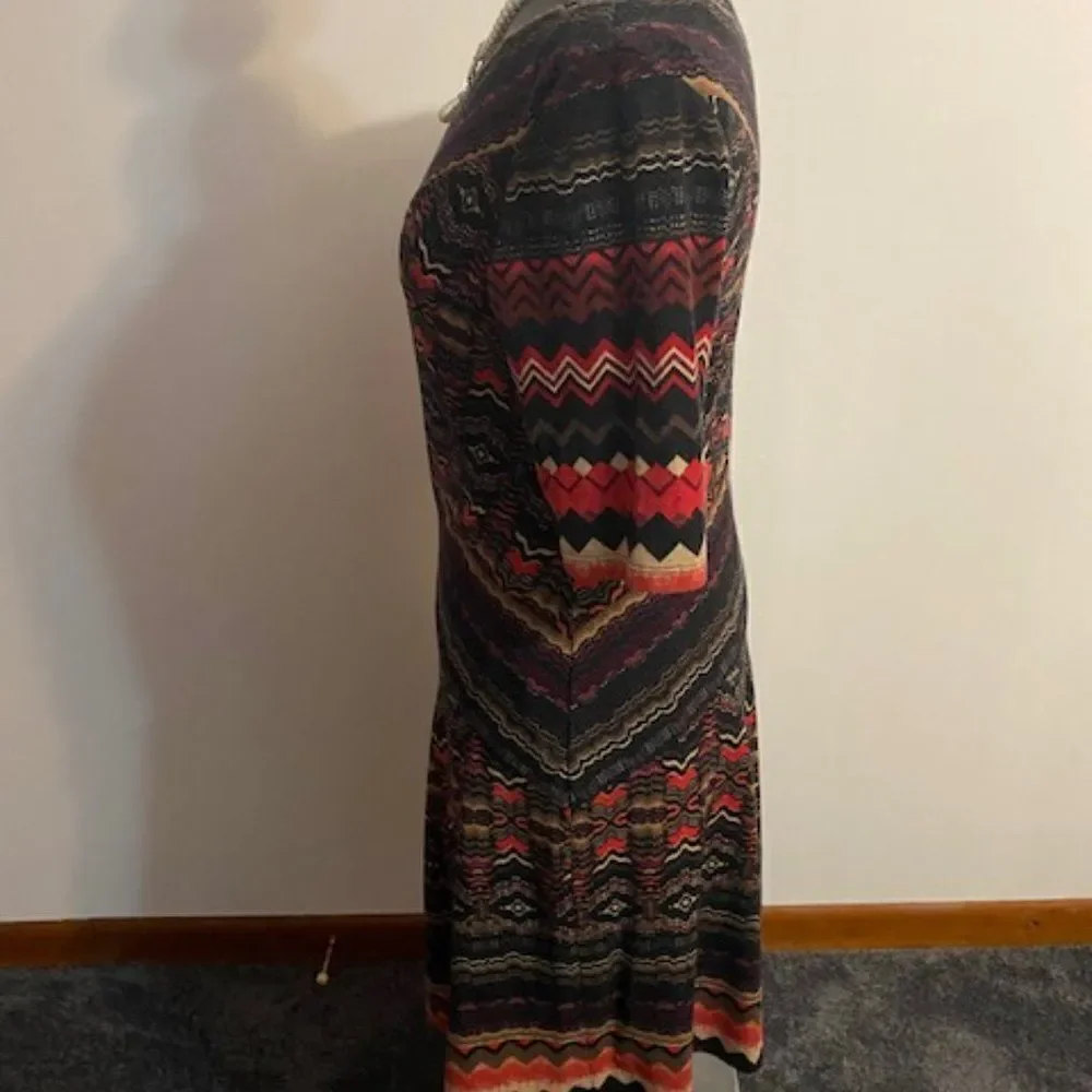 Ronni Nicole Multi color Fit & Flare dress, size Small